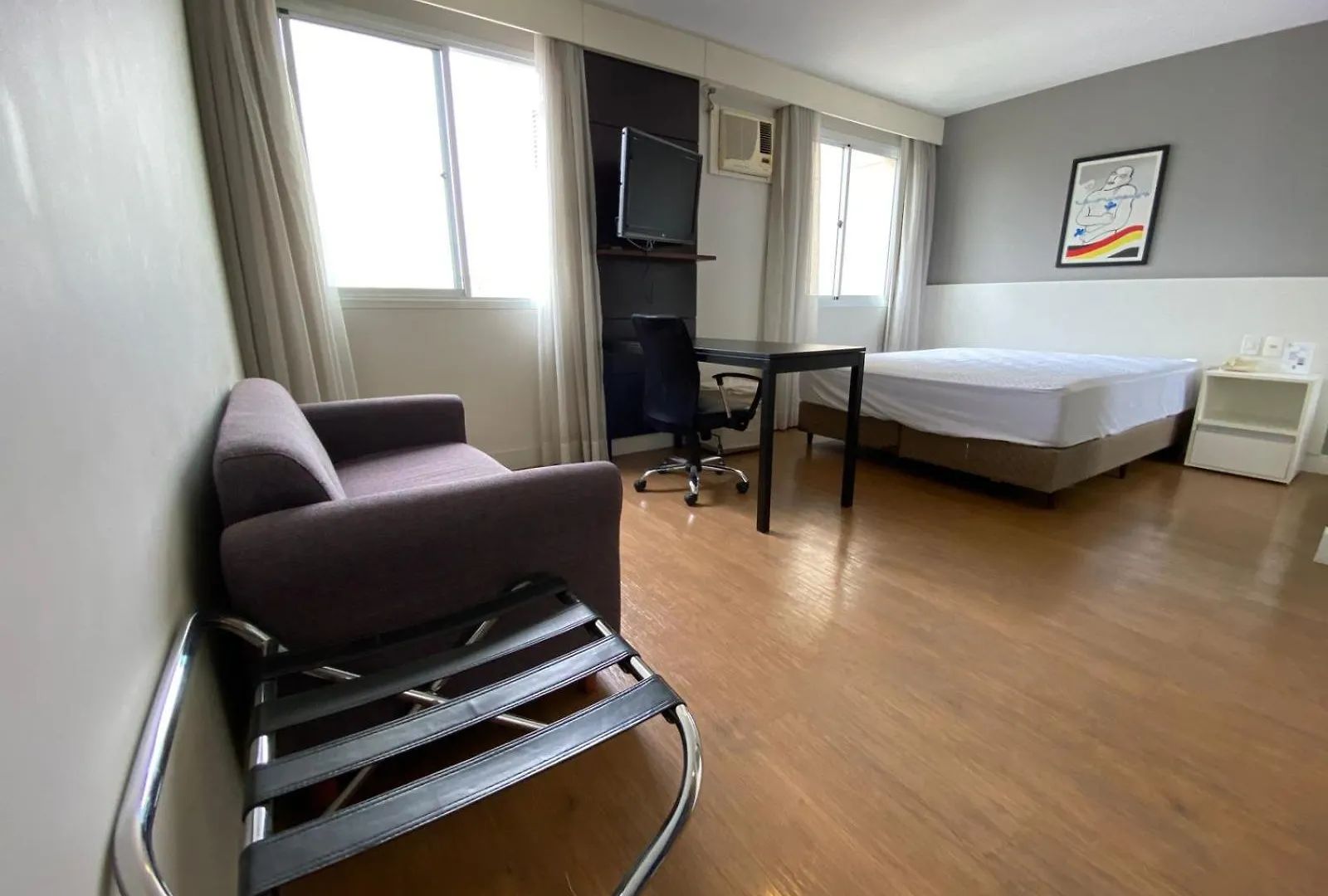 Apartment Flat No Hotel Mercure Vila Olimpia - Sem Cafe - Acomodacao Particular Sao Paulo